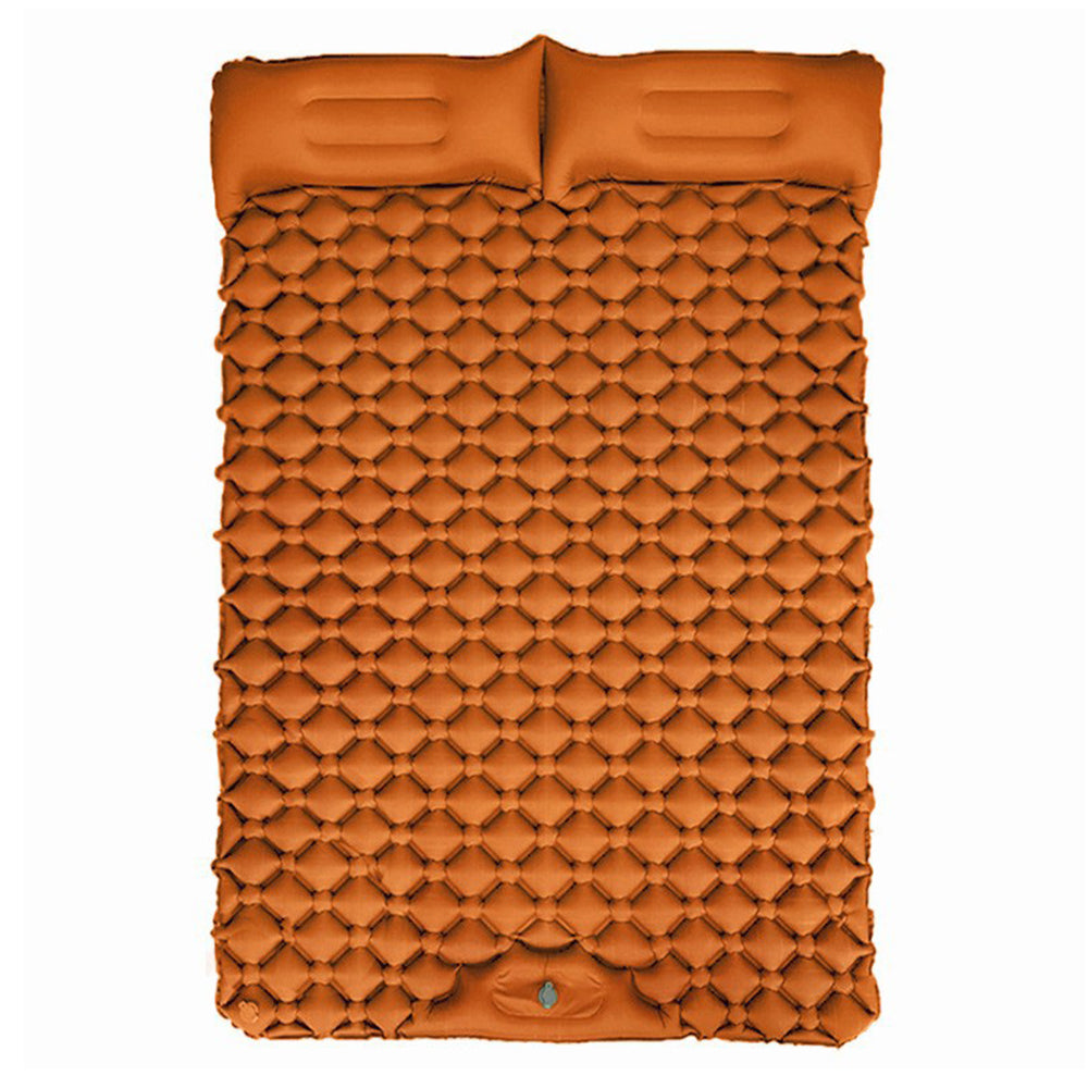 GM-SR01 Double Sleeping Mat 190x122cm Inflatable Camping Mattress Built-in Pump with Pillows GM-SR01 Double Sleeping Mat 190x122cm Inflatable Camping Mattress Built-in Pump with Pillows